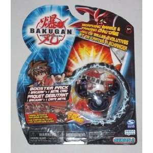  Bakugan Booster Pack Anastasis Plus one Metal Card Toys 
