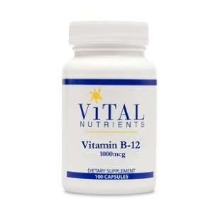  Vital Nutrients, Vitamin B 12 1000 mcg 100 Vegetable 