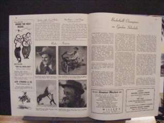 1945 Madison Square Garden Rodeo Program  