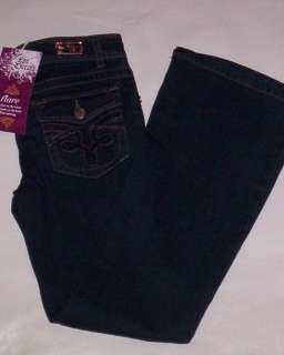   Threads Dark Wash Flare Jeans Sits Low On The Waist Girls Size 12 New