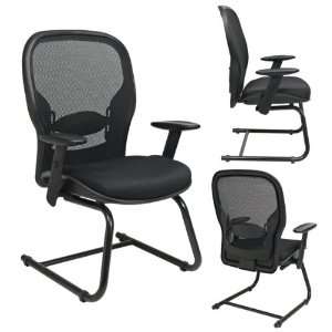   Breathable Mesh Back Visitors Chair with Mesh Fabric Seat Office