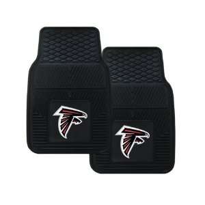  of 2 NFL Universal Fit Front All Weather Floor Mats   Atlanta Falcons