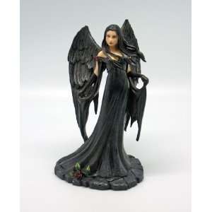  Angel with Black Dress