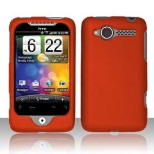  Orange Rubberized Snap on Hard Protective Cover Case for 