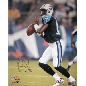 Autographed Vince Young Picture   16x20 