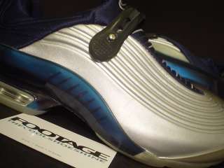 2001 Nike Air Max SPECTER B METALLIC SILVER NAVY BLUE GREY 10.5  