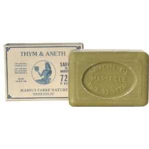  Marius Fabre Thyme and Dill Marseilles Soap: Beauty