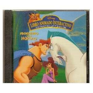  Disney Libro Animado Interactivo Presentando Hercules 