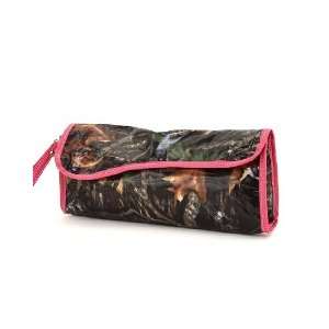  Mossy Oak Hot Pink Camouflage Insulated Flat Curling Iron 