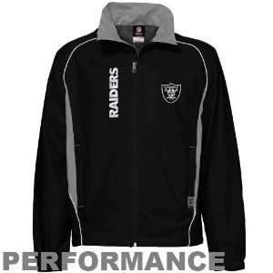   Raiders Black Safety Blitz Performance Jacket