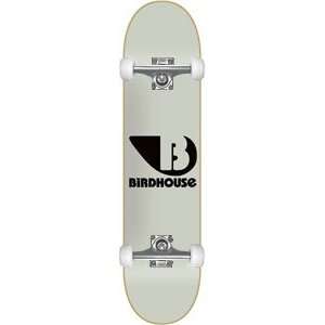  Birdhouse Logo Complete Skateboard   7.75 Grey w/Raw 