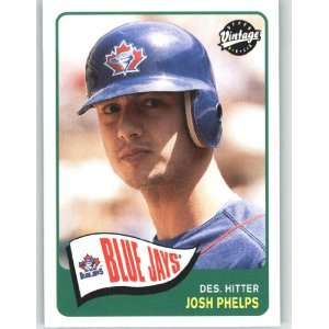 2003 Upper Deck Vintage #26 Josh Phelps   Toronto Blue 