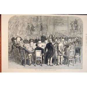  French Commission Versailles Paris France Meeting 1874 