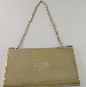 Vintage Tiffany & Co. 14k Gold & Diamond Case w/ Chain  
