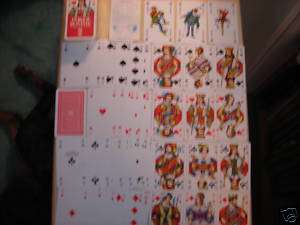 Vintage Deck POKER ROMME FX SCHMID Playing Cards  