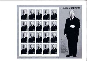 Full mint sheet of 20 #3226 32c Alfred Hitchcock  