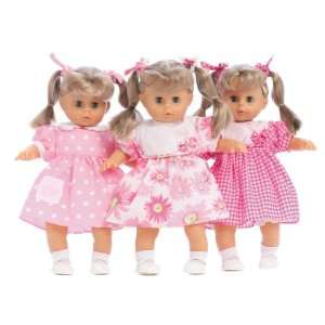  Deluxe Girls Fashion Doll with Pink Dress: Toys & Games