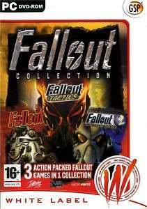 Fallout Collection  Fallout 1 + Fallout 2 + Tactics NEW 40421011018 