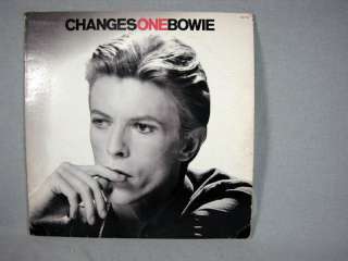 David Bowie Changes One ChangesOneBowie Vinyl Record    