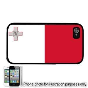   Malta Maltese Flag Apple iPhone 4 4S Case Cover Black: Everything Else