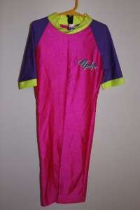 Kids Nylon UV Protection Wet Dry Suit   Alpha 100+ Pink  