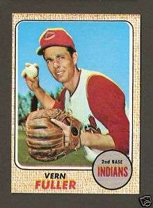 1968 Topps #71 Vern Fuller Cleveland Indians NM/MINT  