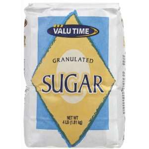 Valu Time Granulated Sugar 64 OZ  Grocery & Gourmet Food