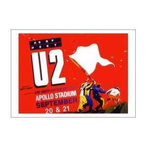   U2   Limited Edition Concert Poster   by Chris Grosz
