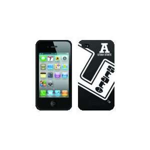   Custom Logo Iphone 4G Case Black Utah State University: Electronics