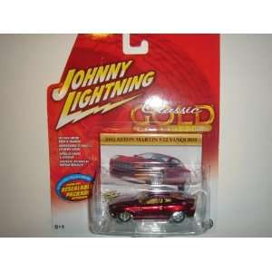   Gold Collection 2002 Aston Martin V12 Vanquish Red: Toys & Games