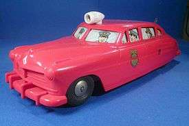 1948 Hudson fire chief car in about 116 scale.