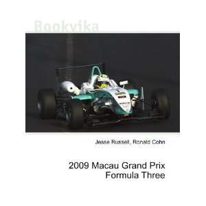  2009 Macau Grand Prix Formula Three Ronald Cohn Jesse 