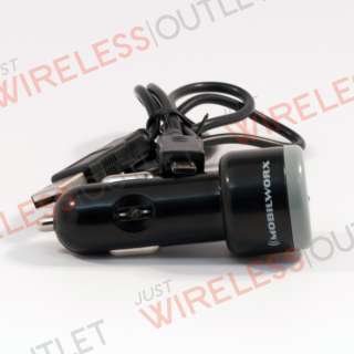 CAR DC CHARGER ADAPTER+USB CABLE FOR  KINDLE FIRE BLACK  