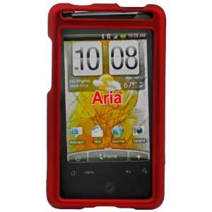   Red Rubberized Proguard Cases For HTC Aria: Cell Phones & Accessories