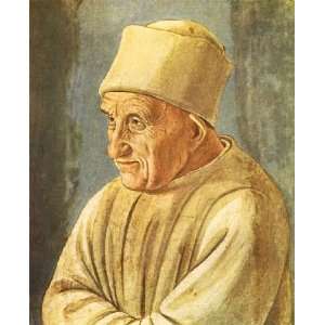   24x36 Inch, painting name Portrait of an Old Man, By Lippi Filippino
