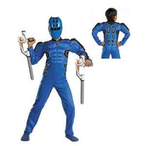  Blue Ranger Muscle Child Costume (10 12) Toys & Games