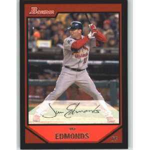  2007 Bowman Chrome #59 Jim Edmonds   St. Louis Cardinals 