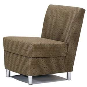   Quick Ship Serafina Series Armless Lounge Chair Patio, Lawn & Garden