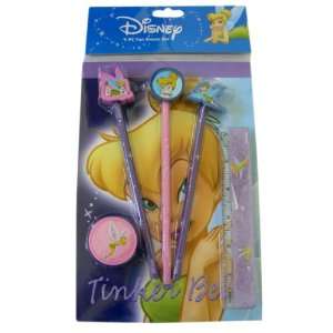    Disney Magical Tinker Bell Study Kit   9 pcs Fun Eraser Set: Baby