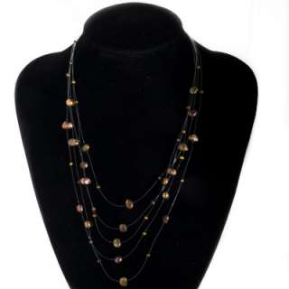 Invisible Strands Freshwater Cultured Pearls Necklace  