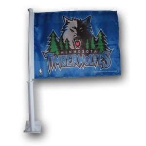 Minnesota Timberwolves NBA Car Flag:  Sports & Outdoors