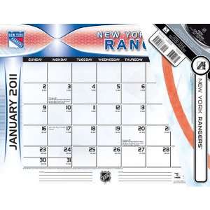  New York Rangers 2011 Desk Calendar
