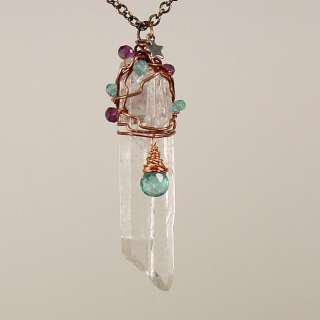   amplifies thoughts, healing, and gem electrical energy into wearers