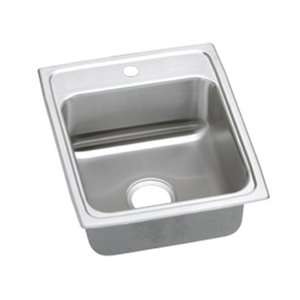   Inch by 20 Inch Commercial Self Rimming Single Hole Kitchen Sink