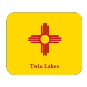   US State Flag   Twin Lakes, New Mexico (NM) Mouse Pad 