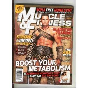   Muscle & Fitness Magazine April 2010 Muscle & Fitness Books