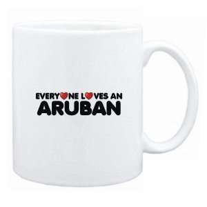    New  Everyone Loves Aruban  Aruba Mug Country