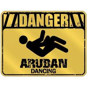  New  Danger : Aruban Dancing  Aruba Parking Sign Country 