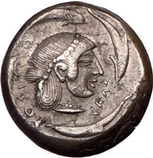   under HIERON I 478BC Rare Ancient Silver Greek Coin Chariot  