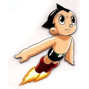  Astro Boy flying in the sky Iron On Transfer for T Shirt 